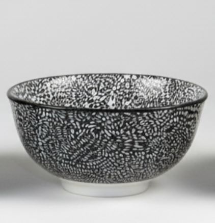 Romantik SVART - skålar Large