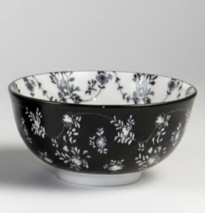 Romantik SVART - skålar Large