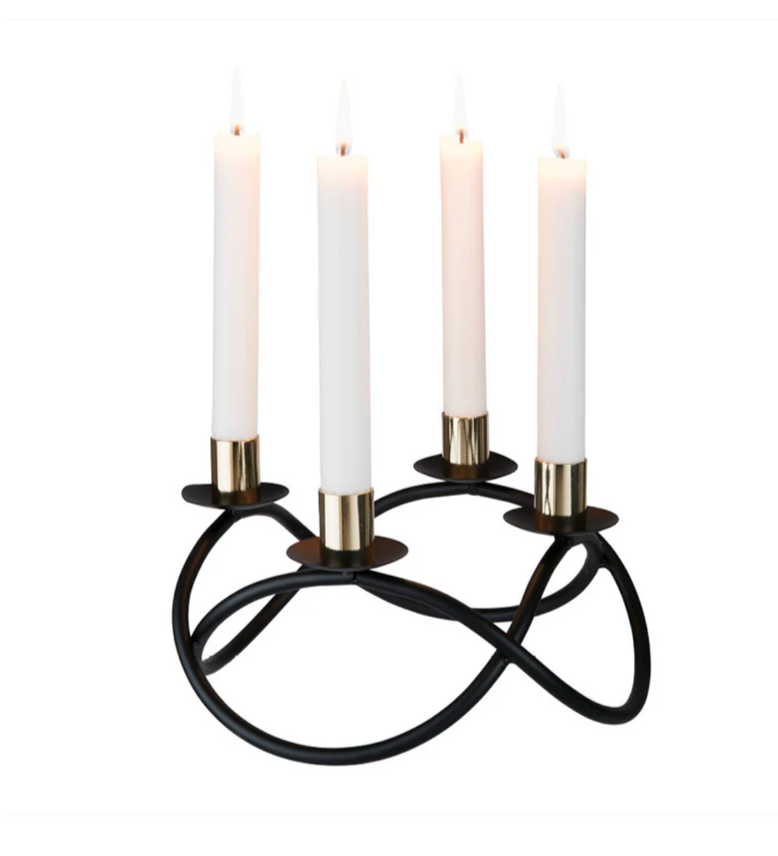 Smidesljusstake KRINGLAN