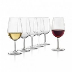 6 x vinprovningsglas - ISO-glas
