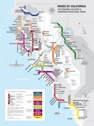 Metro vinkarta Kalifornien