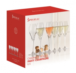 Spiegelau Party Champagne 6-pack