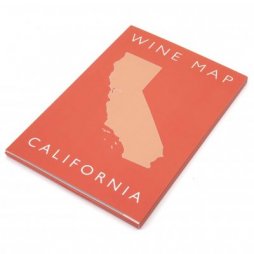 Vinkarta Kalifornien - uppdaterad 2020 - falsad