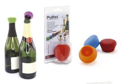 Stopper Champagneförslutning Pulltex - 2-pack
